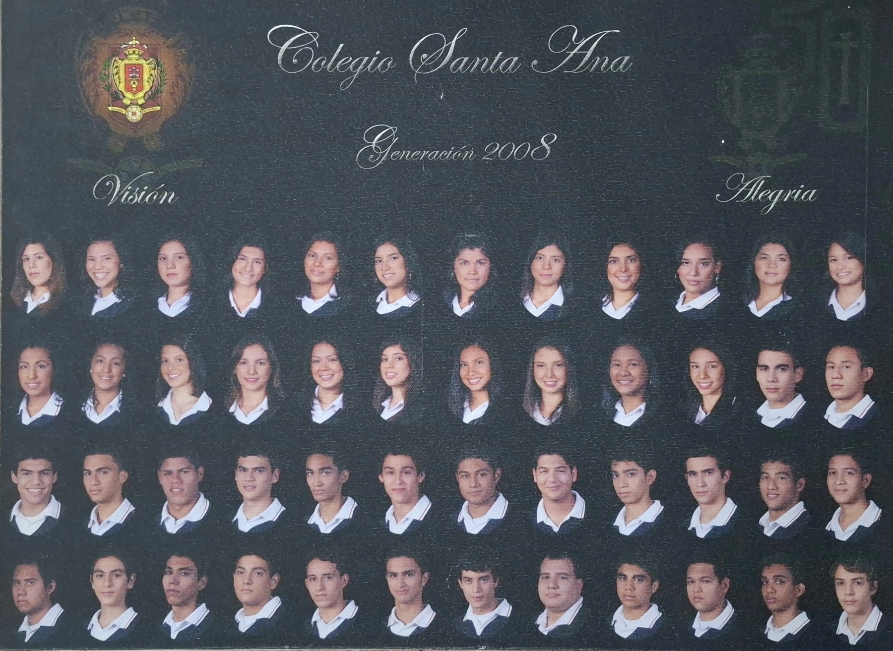 Generación 2008 Colegio Santa Ana